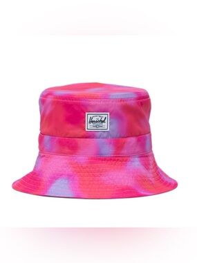 Herschel Supply Company Kids' Pink and Purple Tie-Dye Bucket Hat 6mo-24 mo